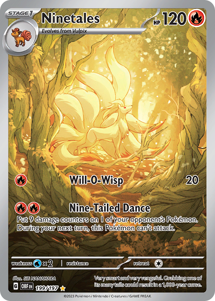Charizard ex 199/197, Obsidian Flames
